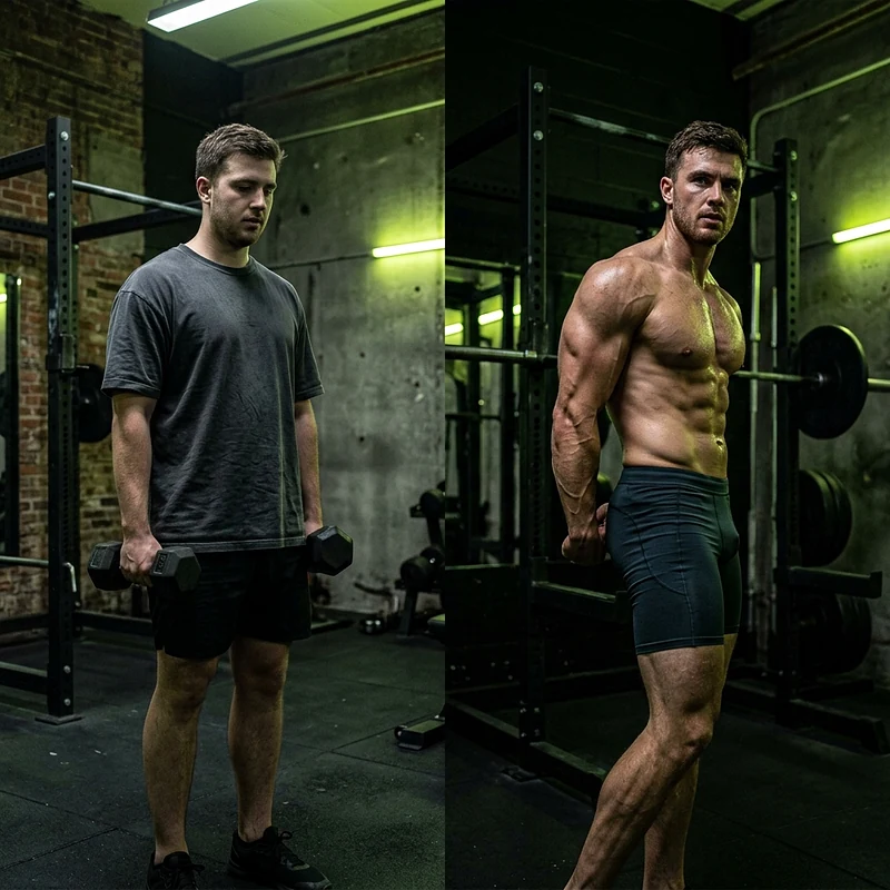 Ares Fitness Client Body Transformation Progress Example 1