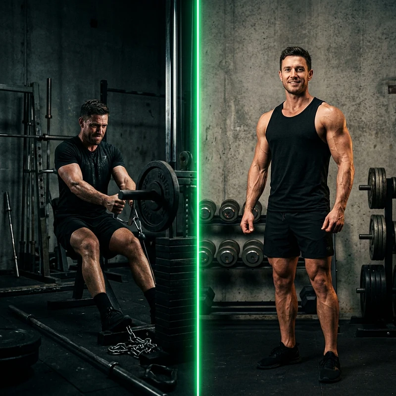 Ares Fitness Client Body Transformation Progress Example 2