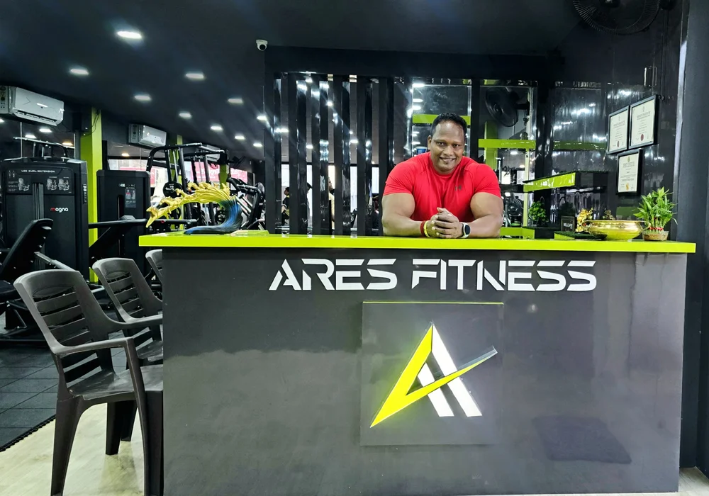 Ares Fitness Heavy Free Weight Dumbbell Zone